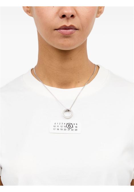 collana numeric signature donna argento MM6 MAISON MARGIELA | SM6UU0048 P7296951
